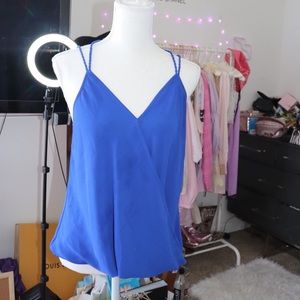 Royal blue tank